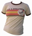 VINTAGEVANTAGE - HUG A STRANGER GIRLIE SHIRT