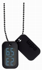 DOG TAG ANH�NGERUHR - SCHWARZ