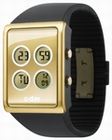M BLOC UHR - GOLD/SCHWARZ